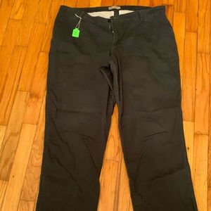 Lee Riders Easy Care slacks 18W long Navy Blue